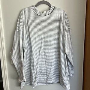 Free people/ we the free oversized shirt- large